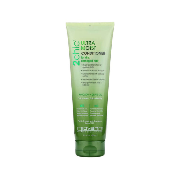 Giovanni 2chic Ultra-Moist Conditioner Avocado & Olive Oil Color Safe 250 ml