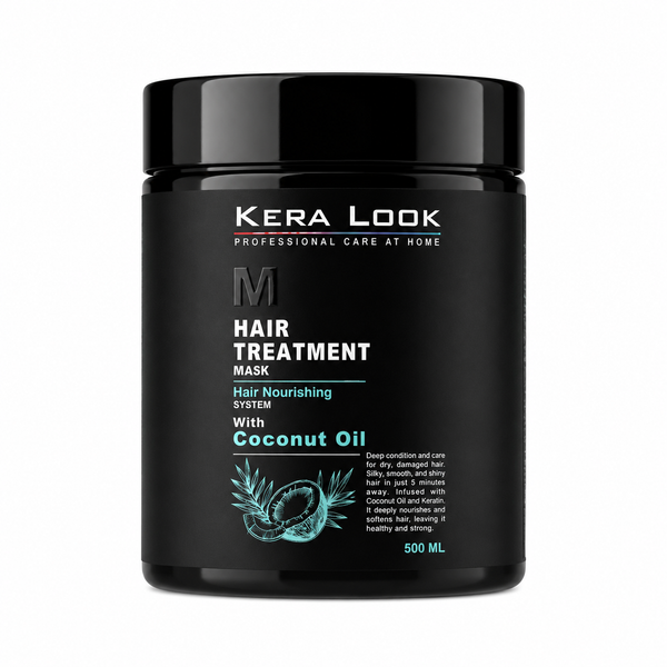 Kera Look Hair Nourishing Treatment Mask with Coconut Oil, 500 ml