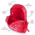 Eazy Kids 17 School Bag Set, 3 Pieces, Tropical Pink