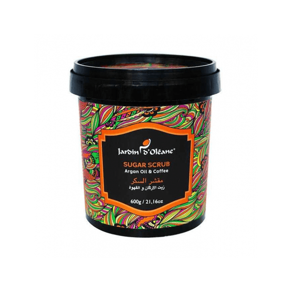 Jardin d'Oleane Argan & Coffee Sugar Scrub Exfoliating Body Scrub 600g