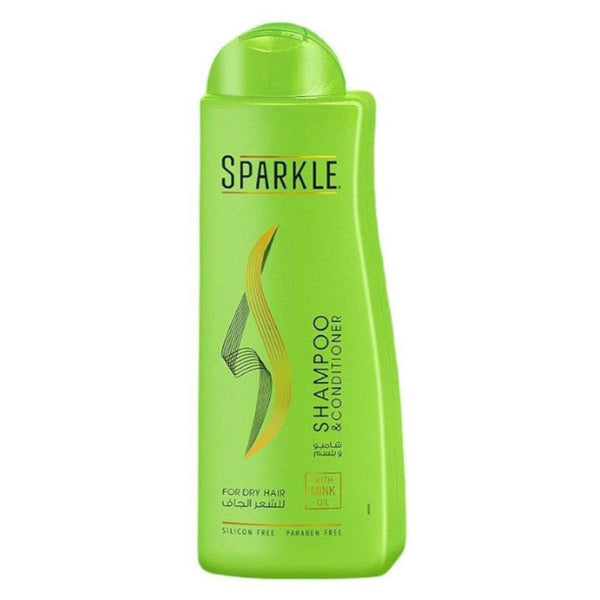Sparkle Mink Oil Shampoo & Conditioner 2-in-1 Dry Hair Care