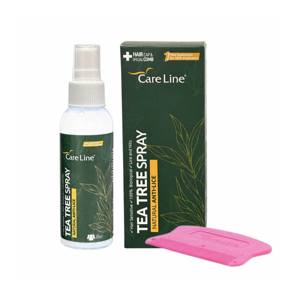 Care Line Tea Tree Scalp Cleansing Spray Refreshing Scent 100 ml