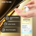 Dermina Atolina Intense Lipid-Replenishing Cleansing Oil Niacinamide Shea Butter 400 ml