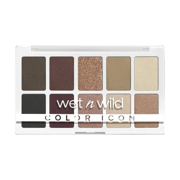 Wet n Wild Color Icon 10 Pan Eyeshadow Palette Matte & Shimmer Shades #4073