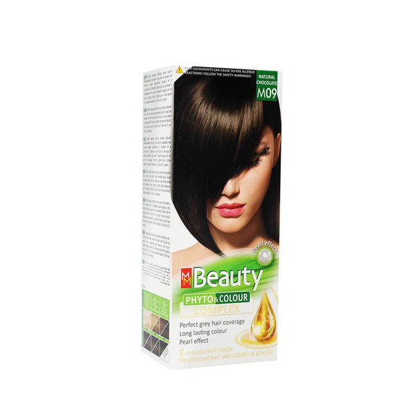 MM Beauty Complex Hair Dye Natural Chocolate M09 Long-Lasting Color