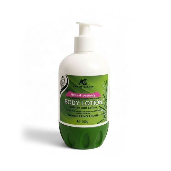 Amytis Garden Body Lotion Rosemary Extract Light Fast-Absorbing Formula 500g