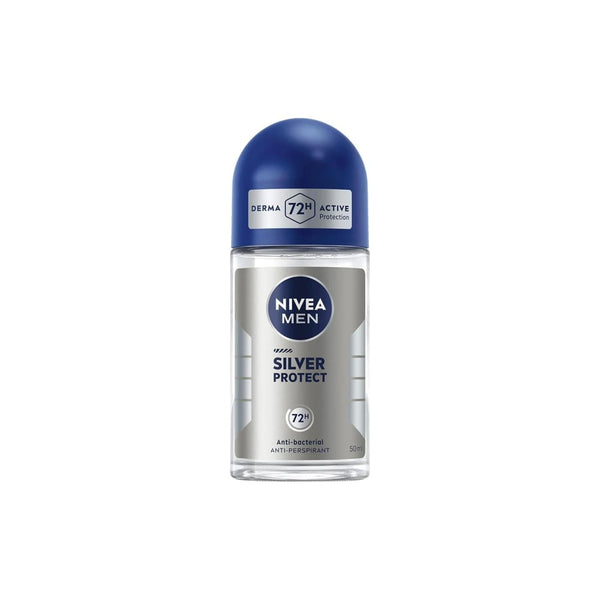 NIVEA MEN Silver Protect Roll-On Deodorant 48-Hour Freshness 50 ml