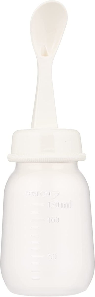 Pigeon Weaning Bottle With Spoon BPA-Free 120 ml