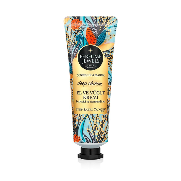 Eyup Sabri Tuncer Perfume Jewels Deep Charm Hand and Body Cream Moisturizing Fragrance 50 ml