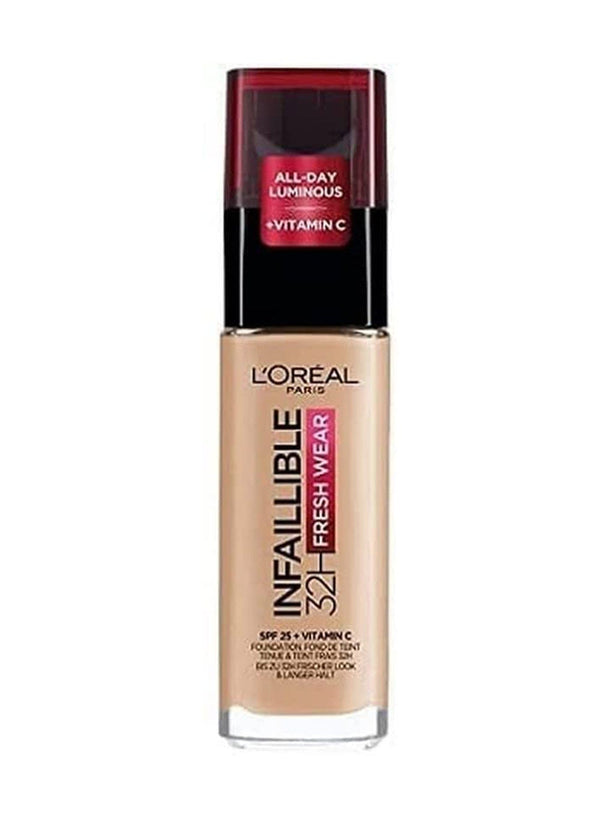 L'Oreal Paris Infallible 24H Fresh Wear Foundation Full Coverage 130 True Beige