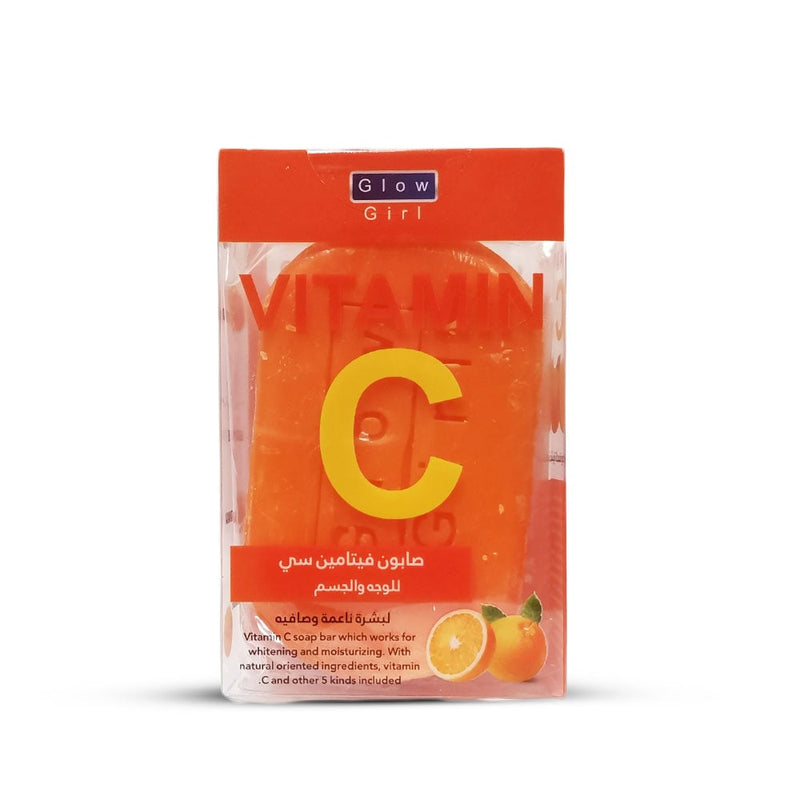 Glow Girl Vitamin C Soap Bar Cleansing and Moisturizing 100 g