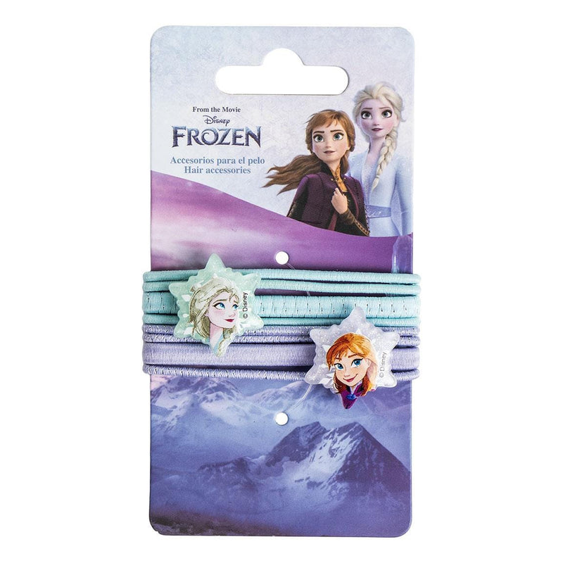 Disney Frozen Blue Hair Scrunchies Soft Stretchy Fabric Elastic Band