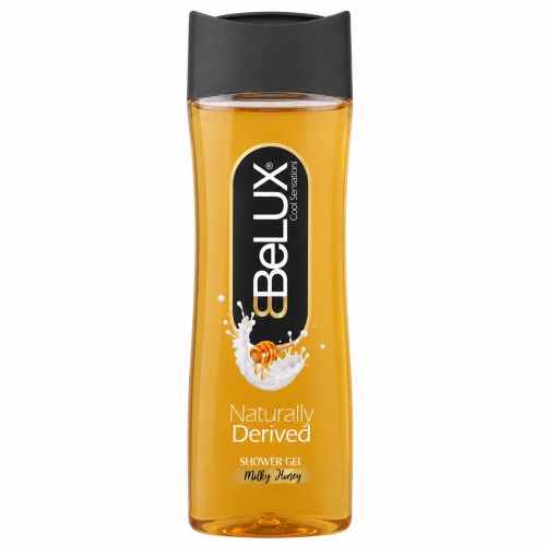 Belux Cool Sensation Naturally Derived Shower Gel Milky Honey Scent