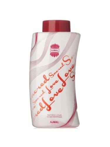 Ajmal Sacred Love Body Powder Fragranced Fresh Fruit Woody Scent 100 g