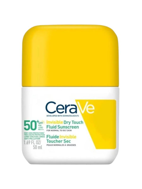 CeraVe Invisible Dry Touch Liquid Sunscreen SPF50 PA+