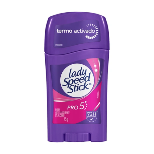 Lady Speed Stick Pro 5 Antiperspirant Deodorant Stick 72H 45 g