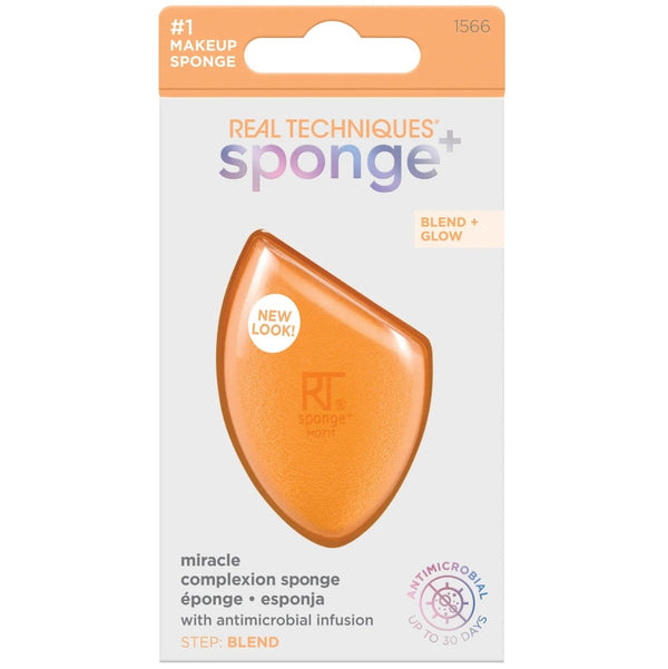 Real Techniques Miracle Complexion Powder Sponge 1566 Soft Makeup Applicator