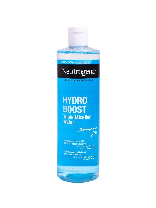 Neutrogena Hydro Boost Triple Micellar Water Cleanser with Hyaluronic Acid 400ml