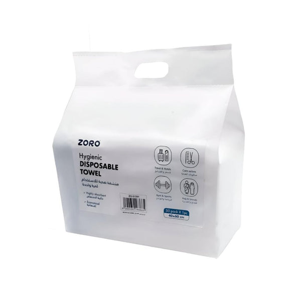 Zoro Disposable Sanitary Towels Soft Absorbent 40 x 60 cm, 50 Pieces
