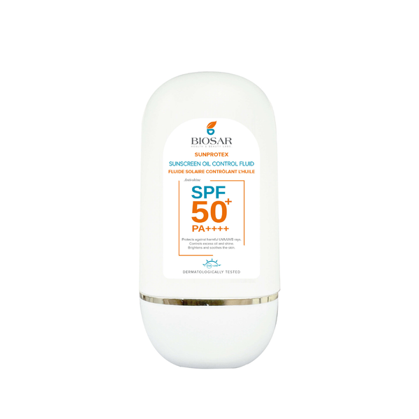 Biosar Sunprotex Oil Control Sunscreen Fluid SPF 50+ for Oily Skin 50ml