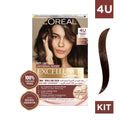 L'Oreal Paris Excellence Creme Permanent Hair Color Cream Pro-Keratin 4U Brown