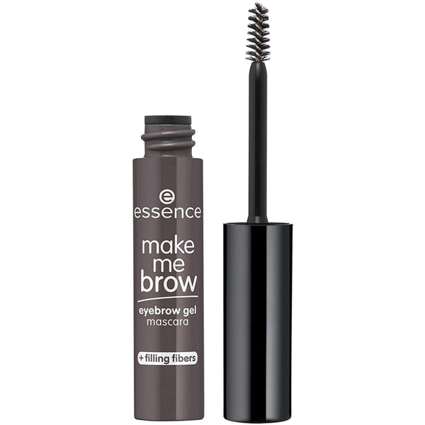 Essence Make Me Brow Eyebrow Mascara Gel Tinted Fibers Natural Finish
