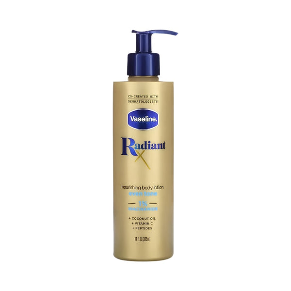 Vaseline Radiant X Nourishing Body Lotion Moisturizing Even-Tone Care 325ml