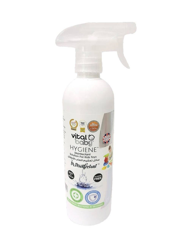 Vital Baby Toy Sanitizer Alcohol-Free Fragrance-Free Disinfectant Solution