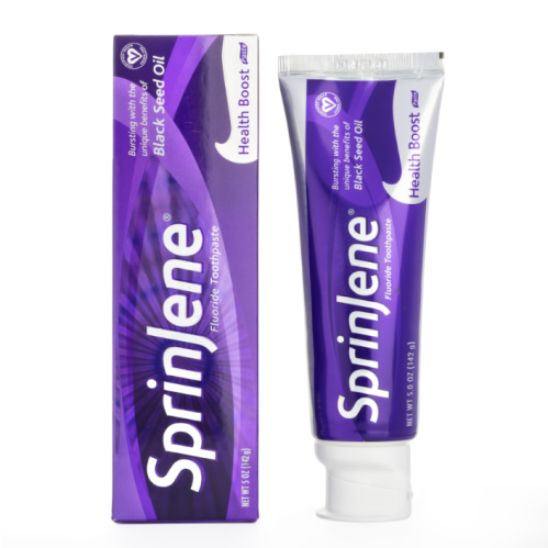 Sprinjene Health Boost Fluoride Toothpaste with Black Seed Oil 142 g