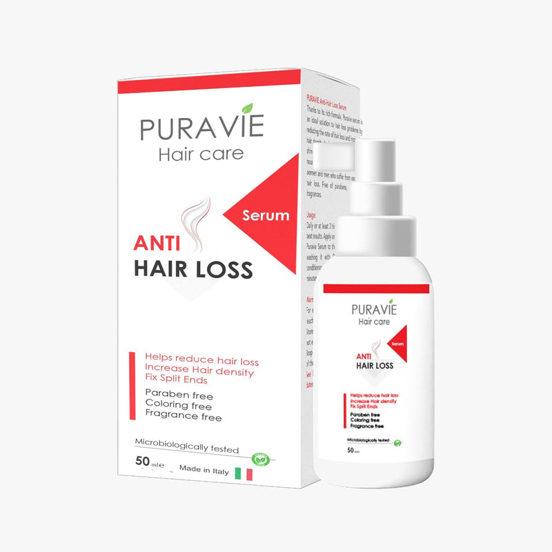 Puravie Hair Serum Vitamin E Biotin Natural Extracts 50 ml