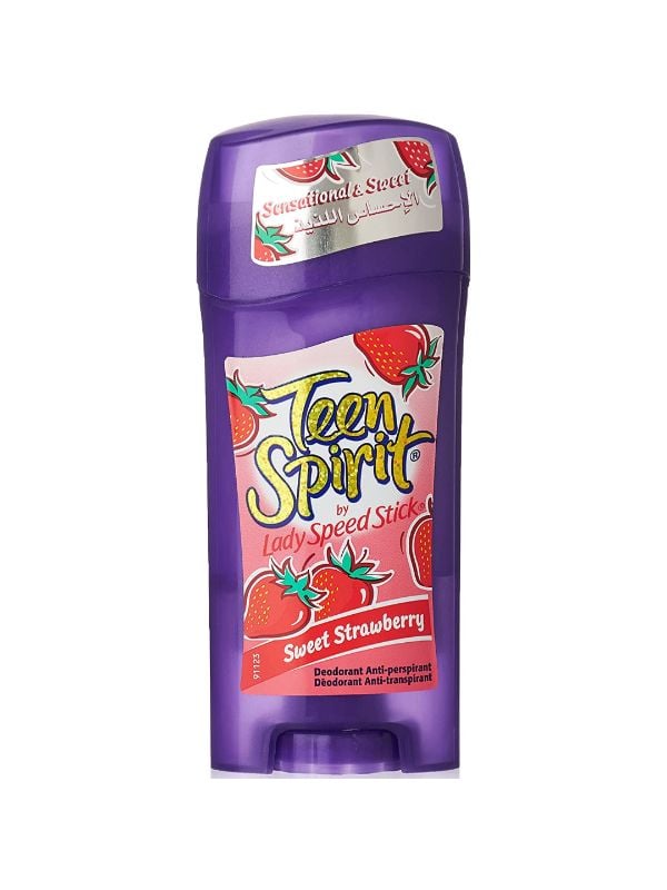 Lady Speed Stick Teen Spirit Sweet Strawberry Scented Deodorant