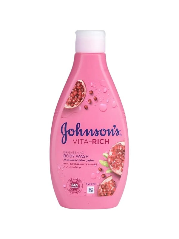 Johnson's Vita-Rich Body Wash Pomegranate Extract 400ml