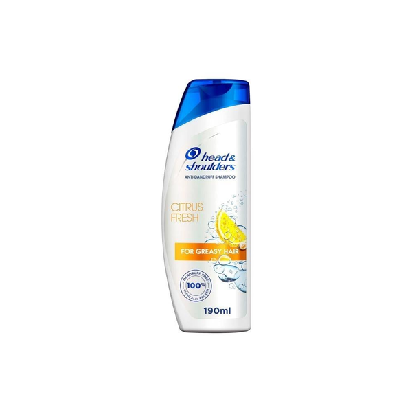 Head & Shoulders Natural Fresh Shampoo Fresh-Cleansing Formula 190ml