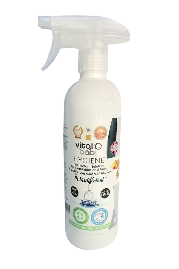 Vital Baby Vegetable and Fruit Cleanser, Alcohol-Free Unscented Formula