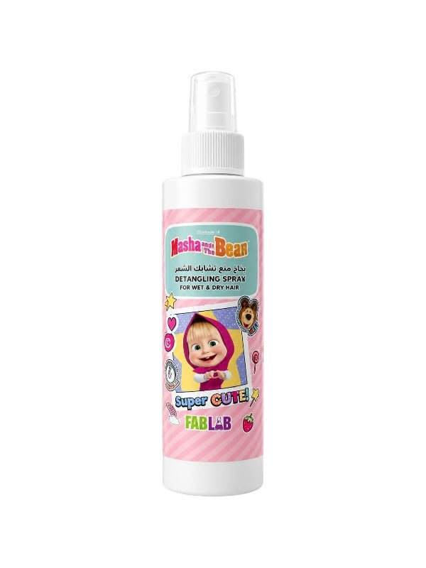 Fab Lab Masha and the Bear Detangling Hair Spray for Kids, 200 ml