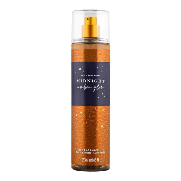 Bath & Body Works Midnight Amber Glow Fragrance Mist Amber Scent 236 ml