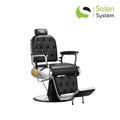 Salon System Men's Luxury Barber Chair Hydraulic Lift Adjustable Headrest Model 88024