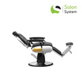Salon System Men's Luxury Barber Chair Hydraulic Lift Adjustable Headrest Model 88024