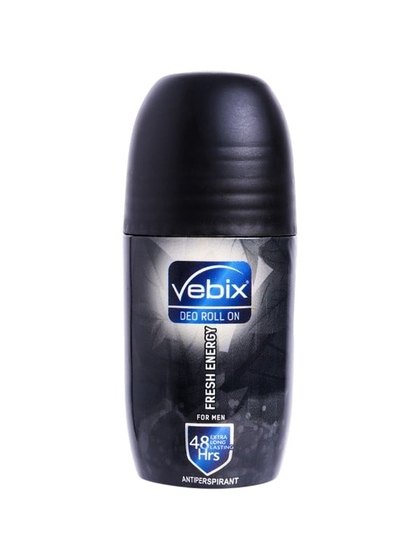 Vapex Fresh Energy Antiperspirant Roll-On Quick-Dry Fresh Fragrance for Men 50ml