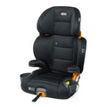 Chicco KidFit ClearTex+ Booster Car Seat High-Back to Backless Obsidian USA Edition