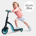 Little Story Multifunctional Kids Scooter, Balance Bike and Tricycle, Green, 5 Modes, Adjustable Height