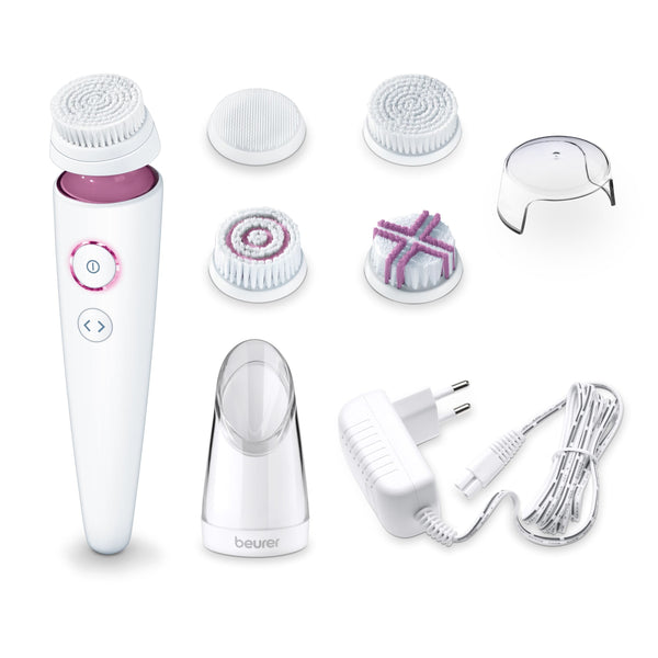 Beurer FC95 Premium Facial Cleansing Brush with 7 Brush Attachments