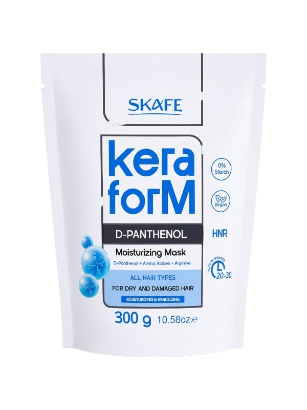 Skafe Keraform D-Panthenol Moisturising Hair Mask with Amino Acids, 300 g