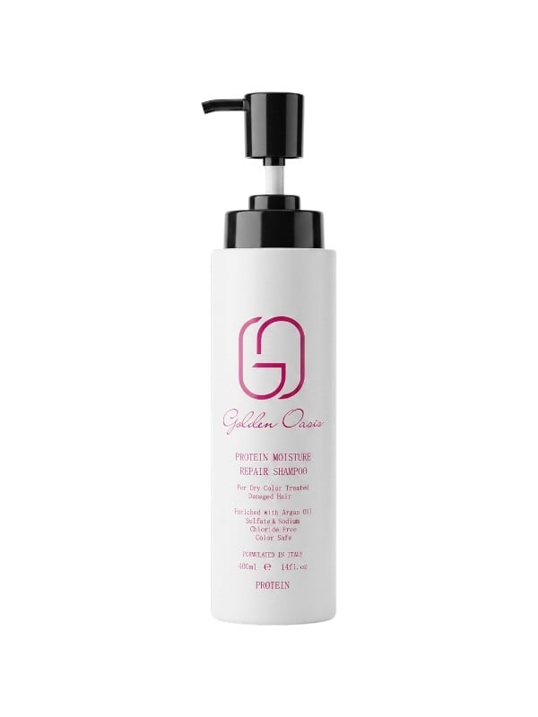 Golden Oasis Keratin & Protein Hair Repair Shampoo Argan Oil Sulfate-Free 400ml