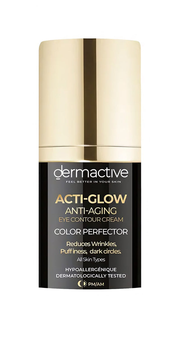 Dermactive Acti-Glow Eye Contour Color Perfector Cream Caffeine Niacinamide 15 ml