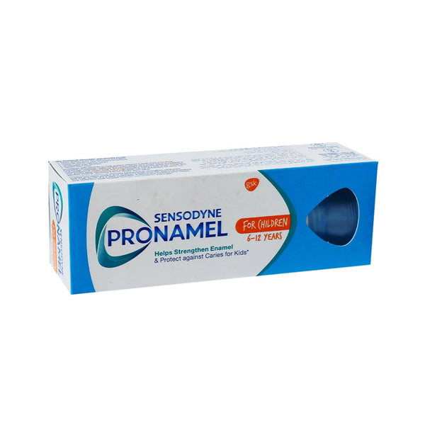 Sensodyne Enamel Protect Toothpaste for Children 6-12 Years, Fluoride Formula, 50ml