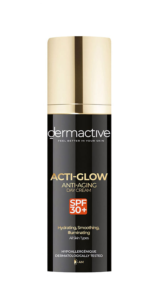 Dermactive Acti-Glow Day Cream SPF 30+ Niacinamide Vitamin C Hyaluronic Acid 50 ml