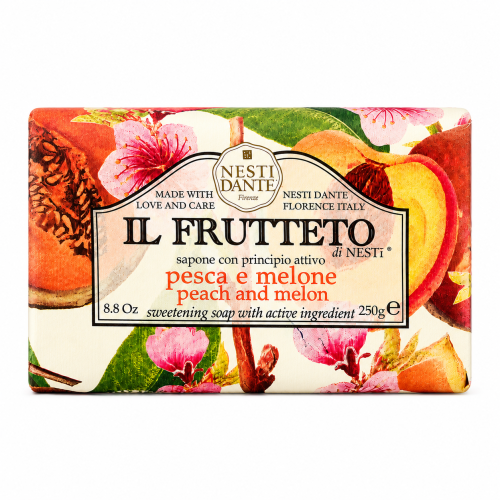 Nesti Dante IL Frutteto Peach & Melon Moisturizing Natural Soap