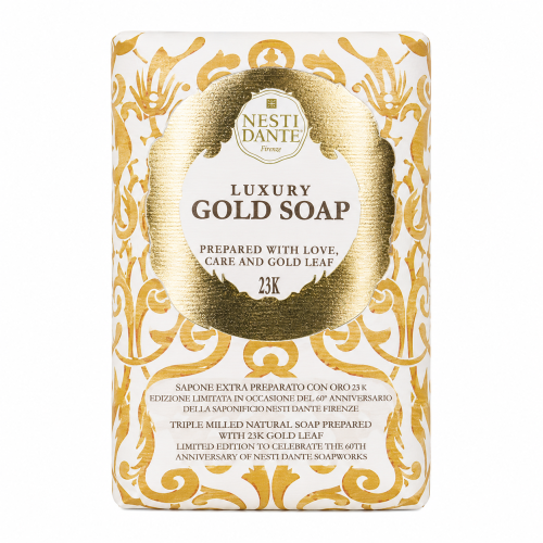 Nesti Dante Luxury Gold Natural Soap With Gold Leaf