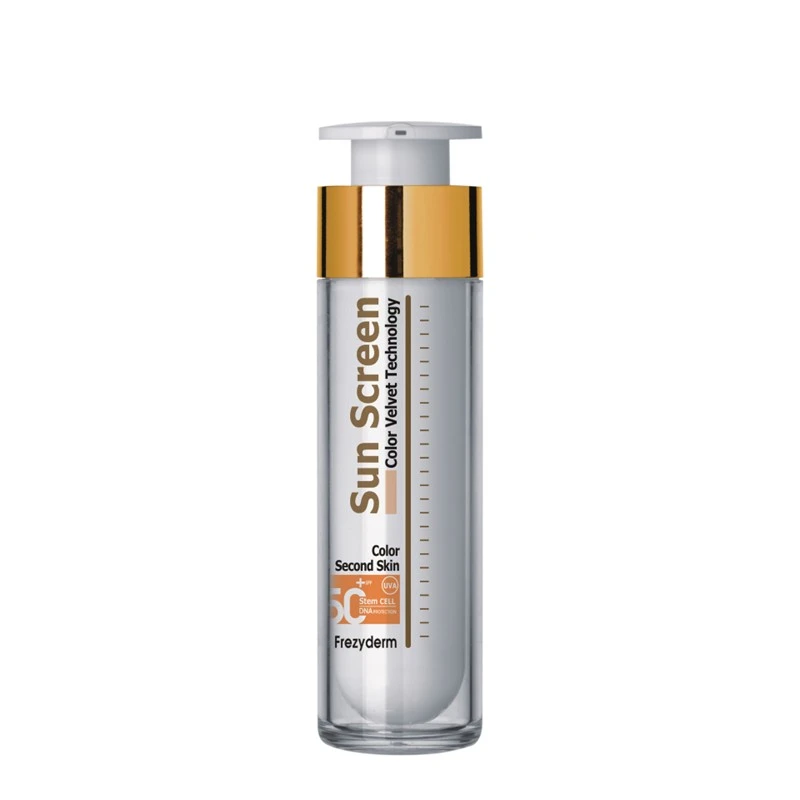 FREZYDERM Color Velvet Face Sunscreen SPF 50+ Tinted Facial Cream 50 ml